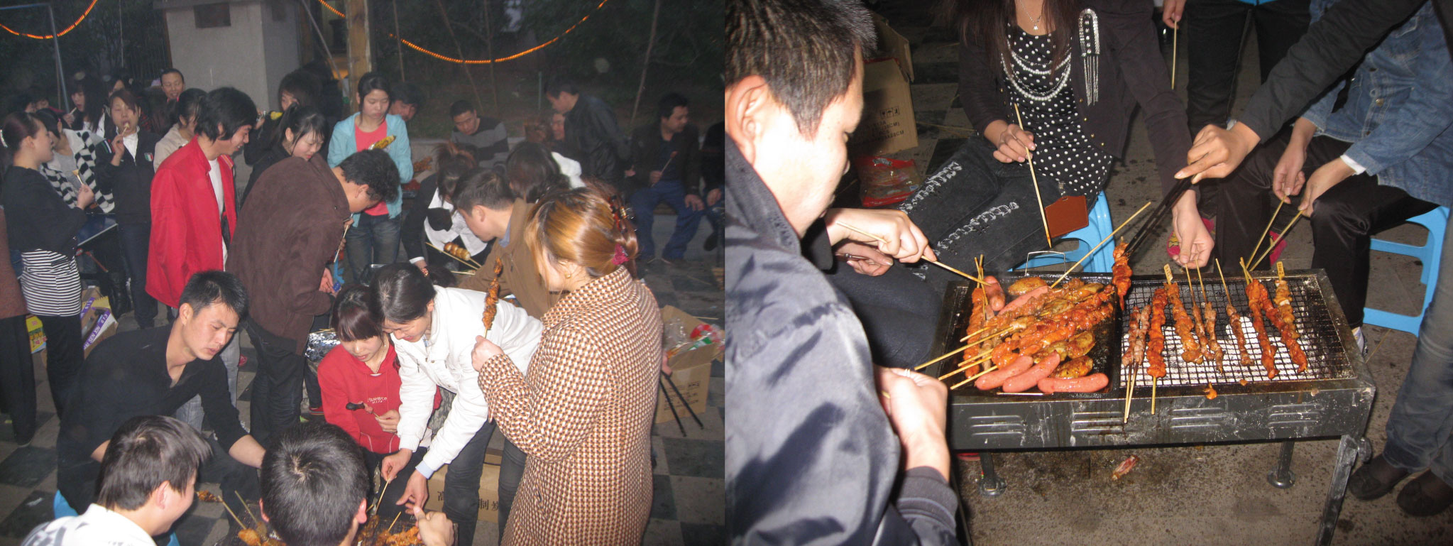 自己動(dòng)手，豐衣足食，大家都來(lái)烤咯